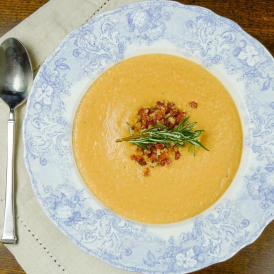 Creamy Apple-Carrot Soup