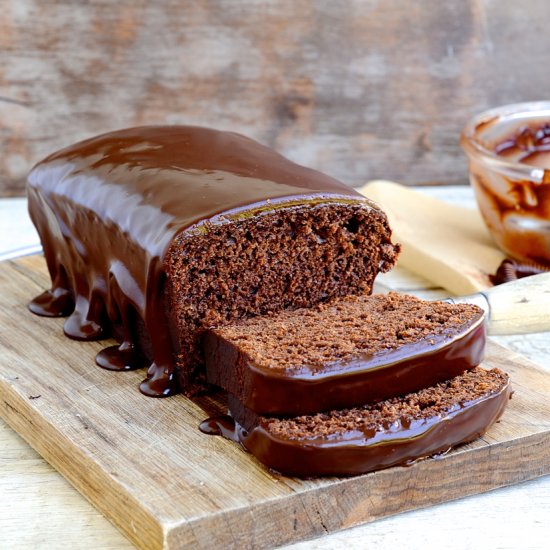 Fudgy Chocolate Banana Bread