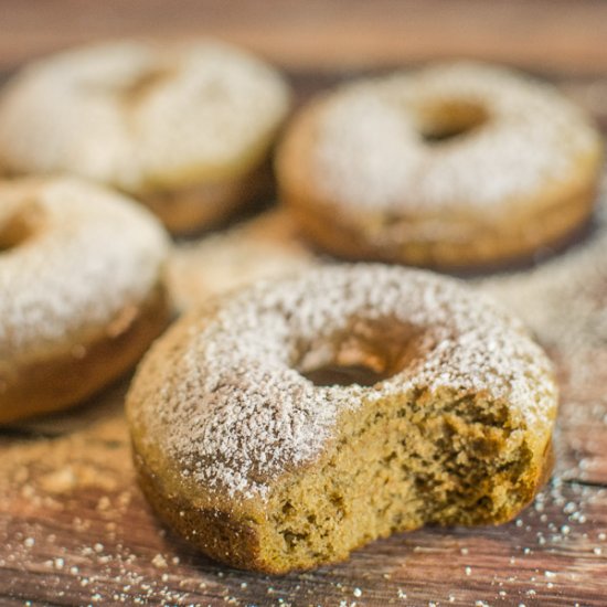 Healthy Pumpkin Sorghum Donuts