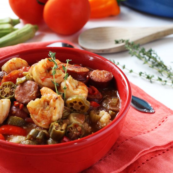 Shrimp & Sausage Gumbo