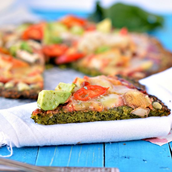 Kale Pizza Crust