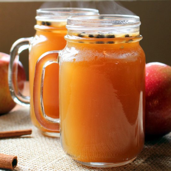 Spiked Ginger Apple Cider