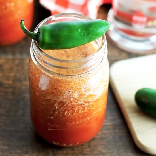 Watermelon Jalapeno Bloody Mary