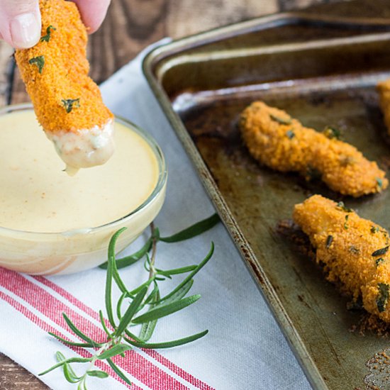 Herb Breaded Chicken Fingers