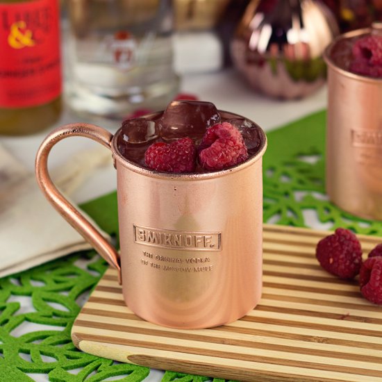 Raspberry Moscow Mule