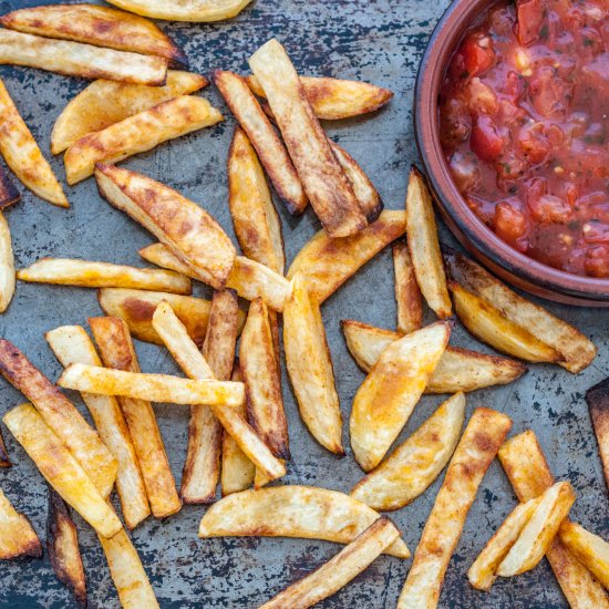 Easy Crispy Oven-Baked Fries