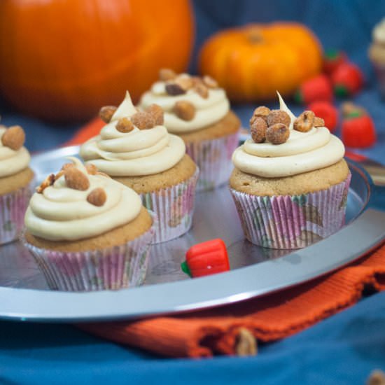 Spicy Peanut Butter Cupcakes