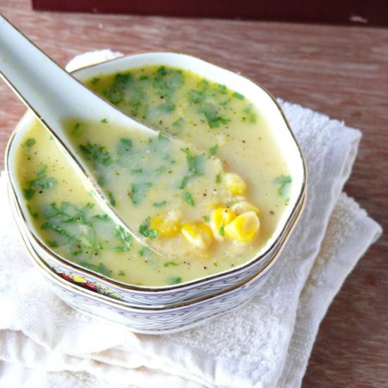 Sweetcorn Soup