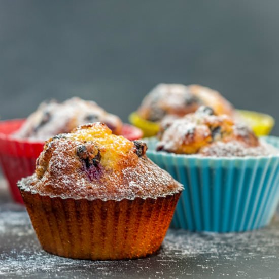 Gluten & Sugar Free Aronia Muffins