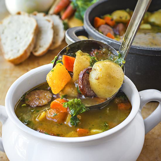 Harvest Stew with Smoked Sausage