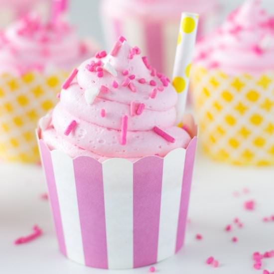 Pink Lemonade Cupcakes