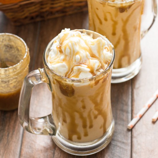 Caramel Pumpkin Pie Milkshake