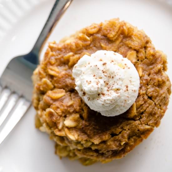 Baked Pumpkin Pie Oatmeal