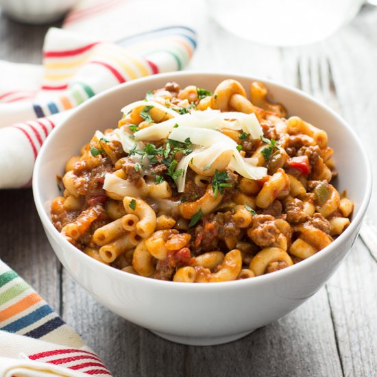 One-Pot Chili Mac