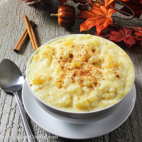 Rice Pudding With Squash