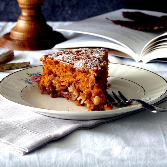 Pumpkin and Almond Spiced Cake