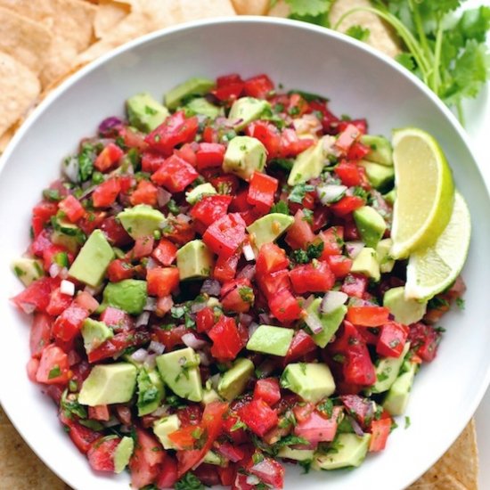 Tomato Avocado Salsa