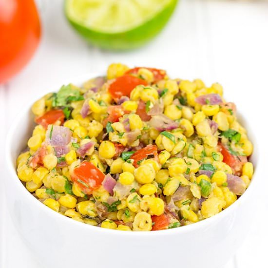 Indian Spiced Chickpea Salad