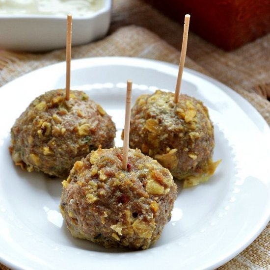 Gluten Free Curry Turkey Meatballs