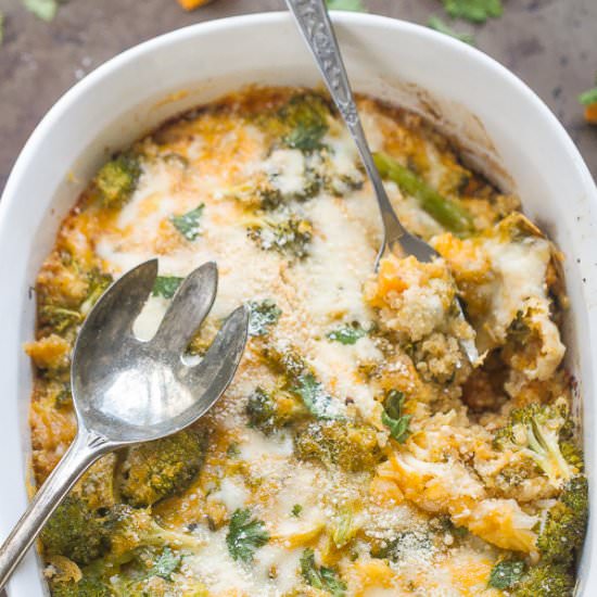 Broccoli Quinoa Casserole