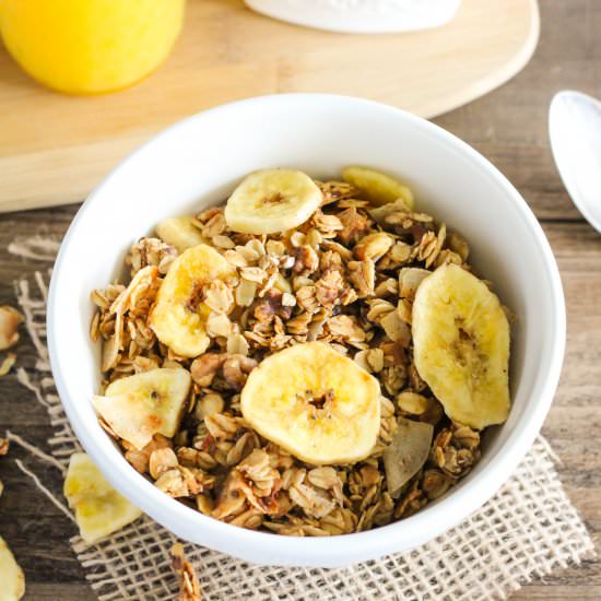 Banana Bread Granola