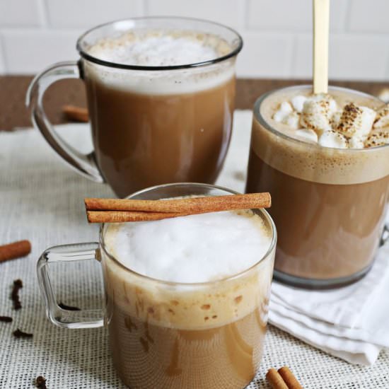 Seasonal Non-Dairy Lattes