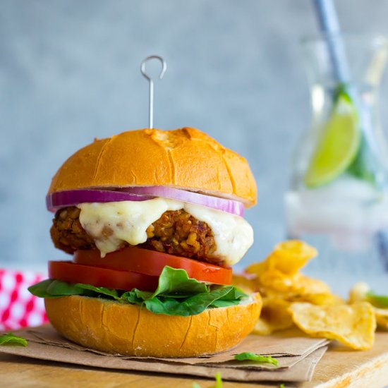 Sun-Dried Tomato Veggie Burgers