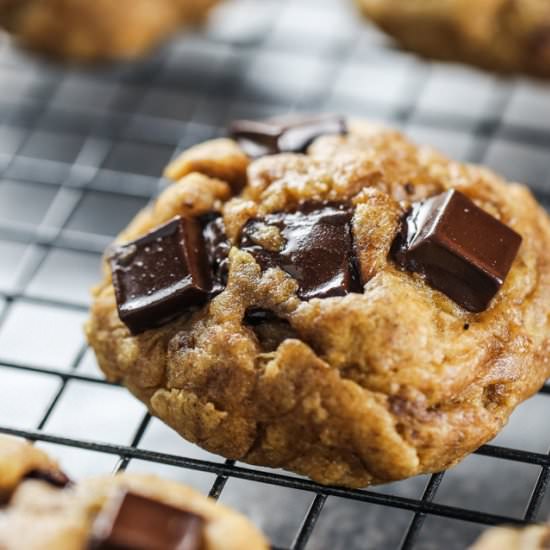 Dark Chocolate Chunk Pumpkin Cookie