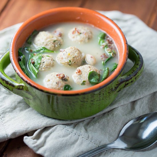 Turkey Meatball Soup