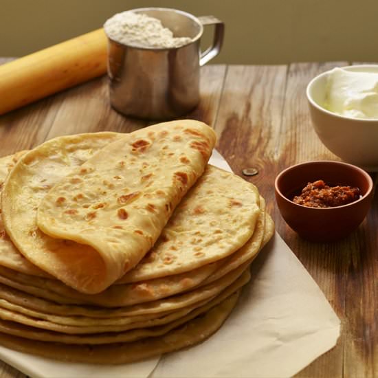 Stuffed Aloo Potato Parathas