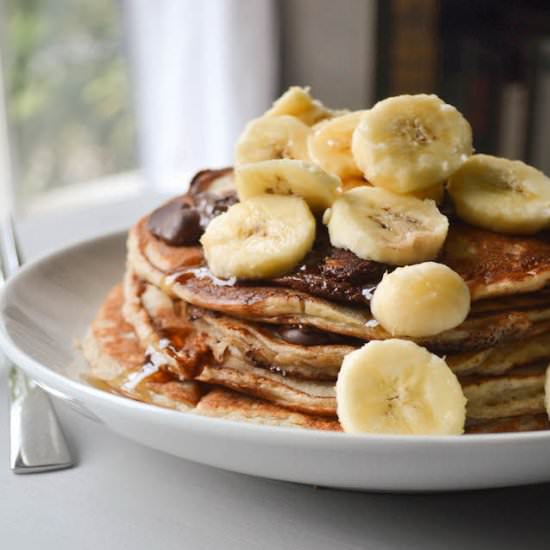 Banana Bread Pancakes