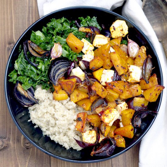 Harissa Roasted Butternut Squash