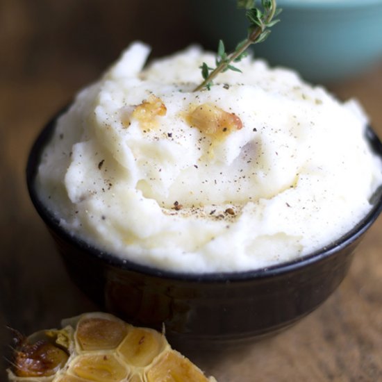 Roasted Garlic Mashed Potatoes