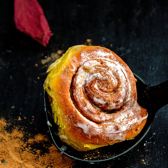 Pumpkin Cinnamon Rolls