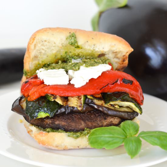 Grilled Portobello Sandwiches