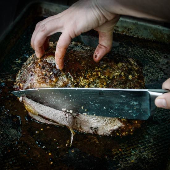 Garlic & Italian Herb Beef Roast