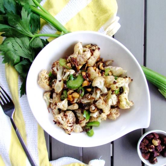 Roasted Cauliflower Salad