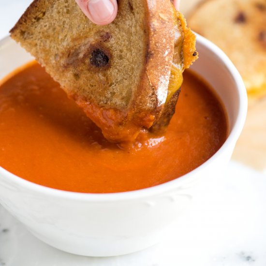 Three-Ingredient Tomato Soup Recipe