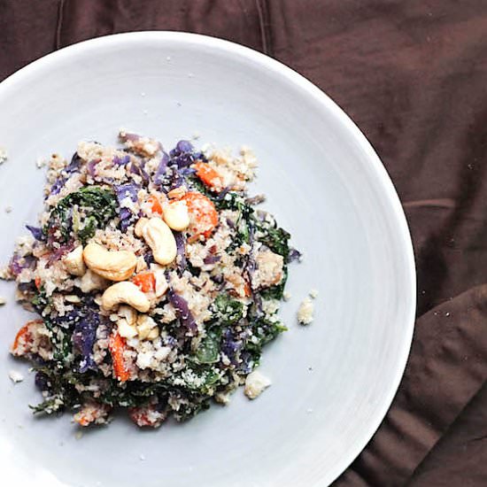 Veggie Cauliflower ‘Fried Rice’