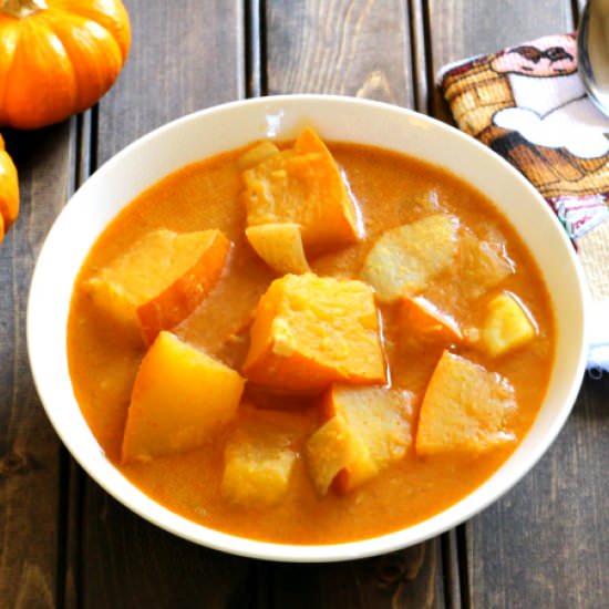 Pumpkin Yellow Lentil Curry