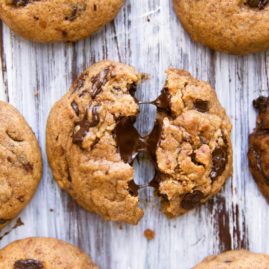 Pumpkin Chocolate Chip Cookies