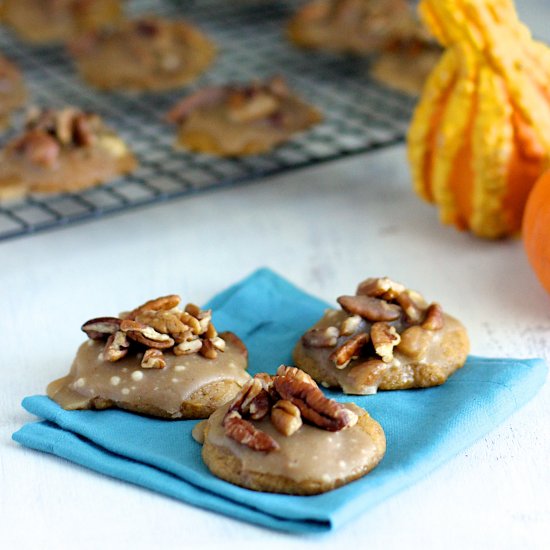 Pumpkin Praline Cookies