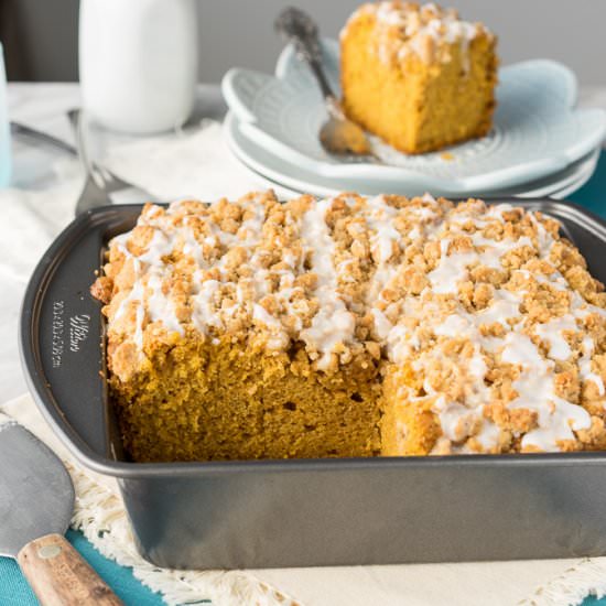 Pumpkin Crumb Cake