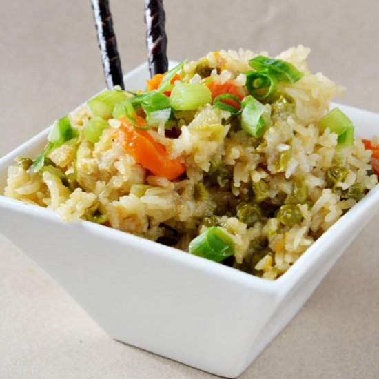 Crockpot Chicken Fried Rice