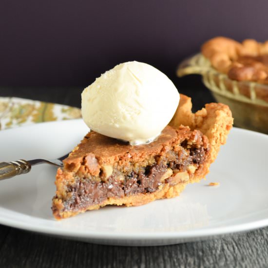 Perfect Chocolate Chip Pie