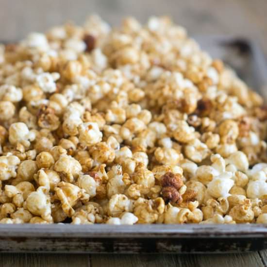 Microwave Caramel Corn