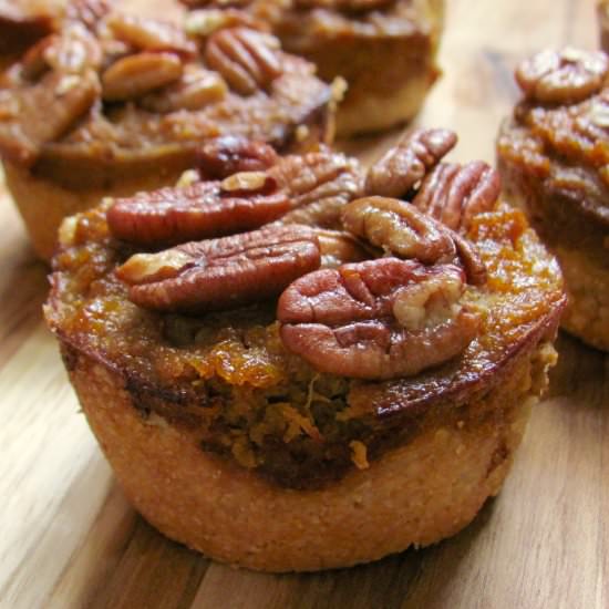 Mini Pumpkin Pies From Scratch