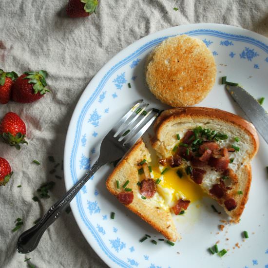 Loaded Egg In A Hole