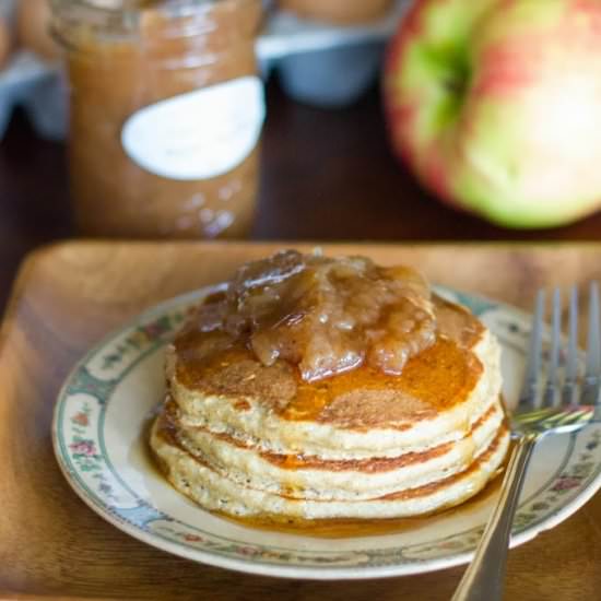 Apple Butter Pancakes