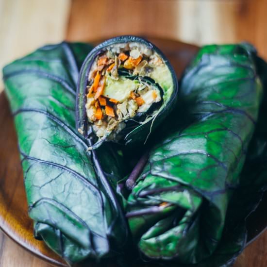 Brussels Sprout Leaf Wraps